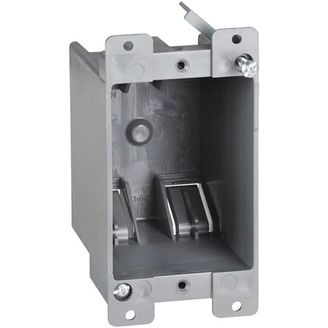 receptacle junction box|1 gang electrical outlet box.